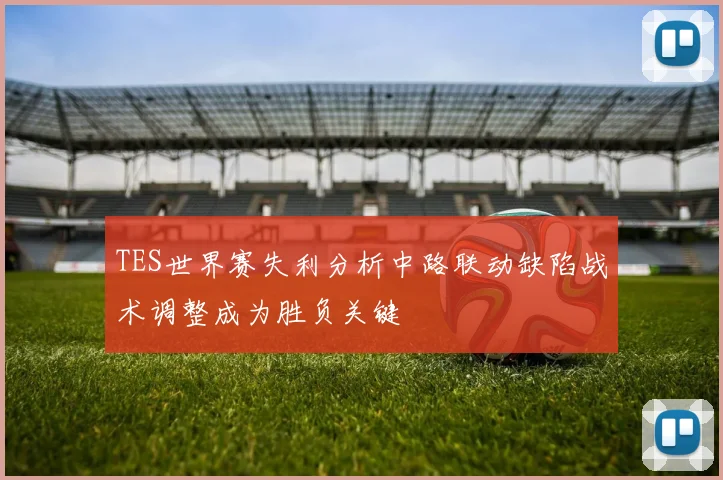 TES世界赛失利分析中路联动缺陷战术调整成为胜负关键